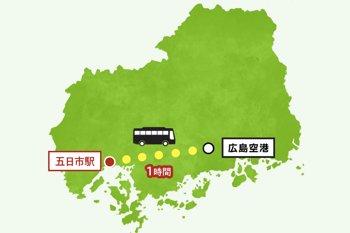 乗り継ぎなしで、ラクラク時短移動！