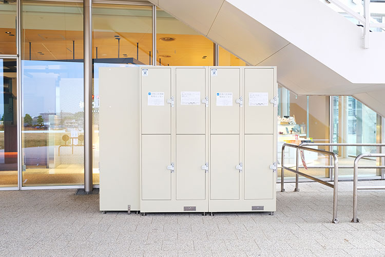 宮島口空港線利用者専用ロッカー